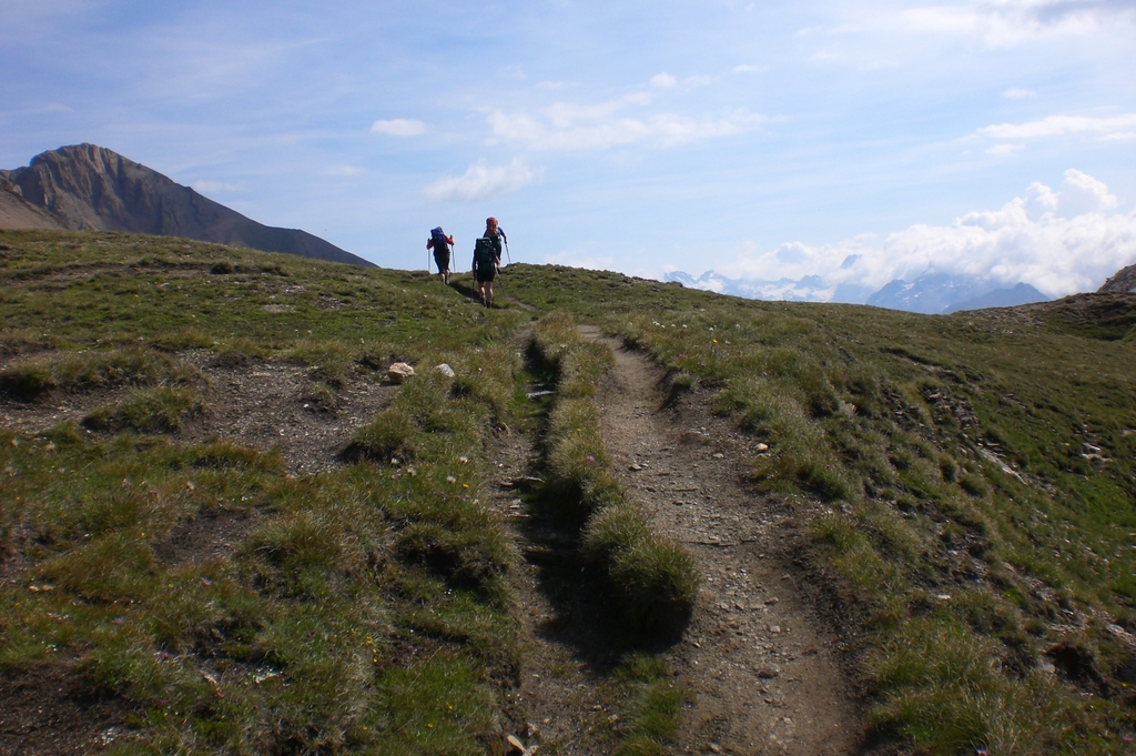 Aufbruch zum Saflischpass