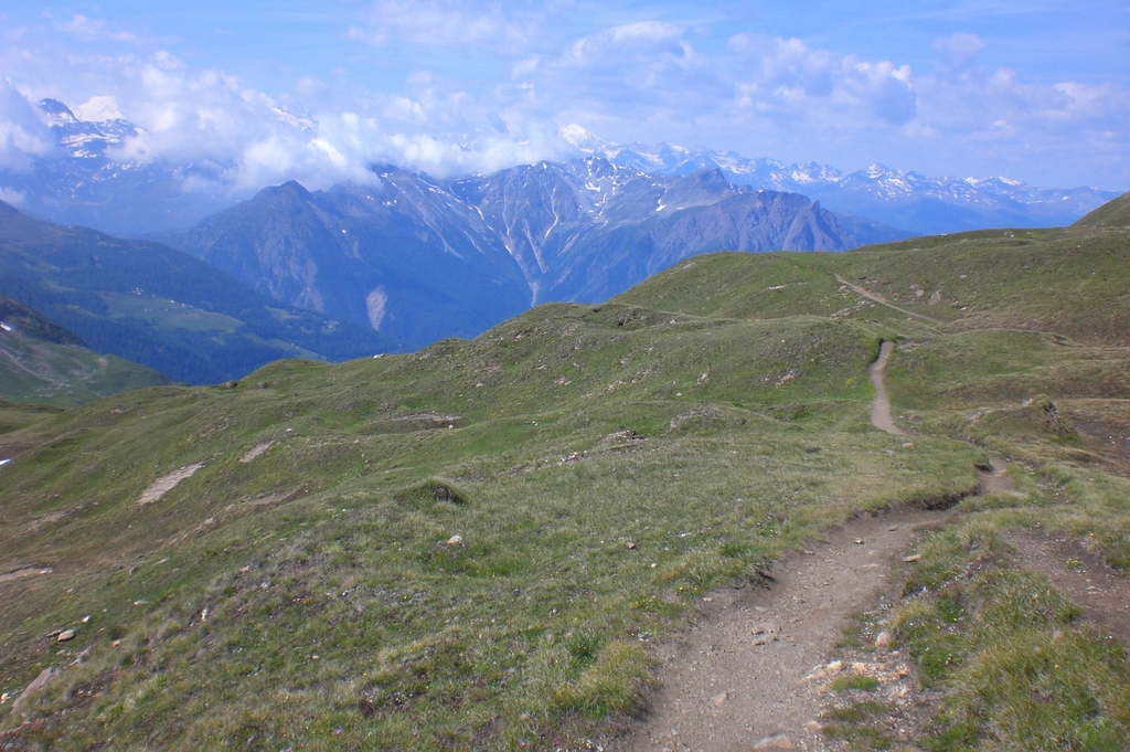 Blick zurück Richtung Rosswald