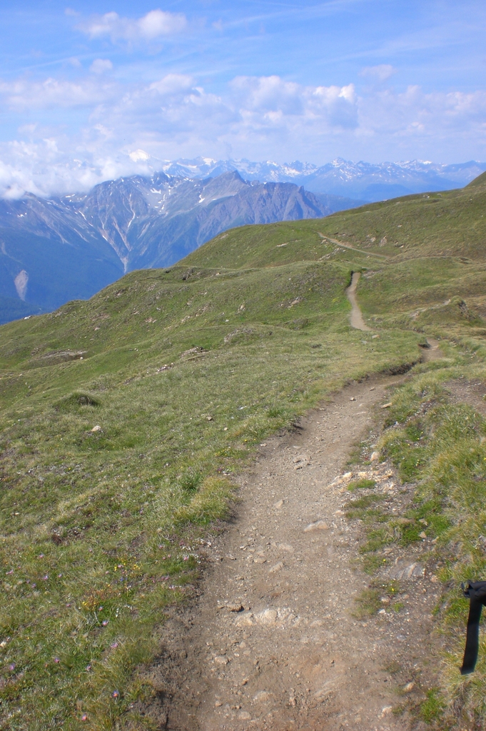 Blick zurück Richtung Rosswald