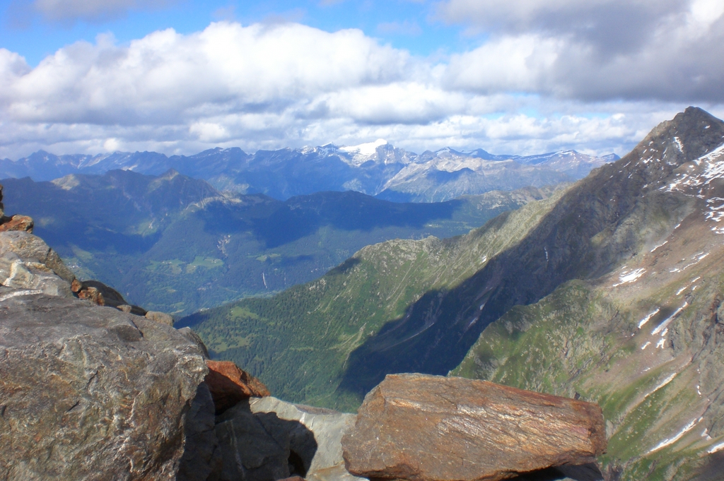 Blick auf das Rheinwaldhorn